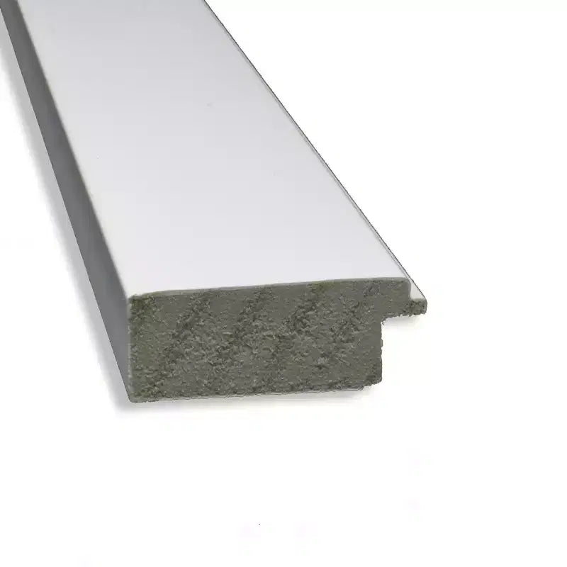 39" x 27" Non-Beveled Narrow Wall Mirror -: Modern Style, Polystyrene Frame, Includes Mount Hardware