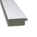 39" x 27" Non-Beveled Narrow Wall Mirror -: Modern Style, Polystyrene Frame, Includes Mount Hardware