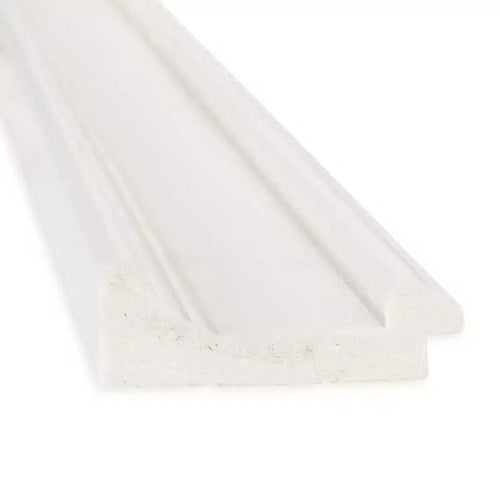 20" x 54" Non-Beveled White Full Length on The Door Mirror -: Polystyrene Frame, Includes Mounting Hardware