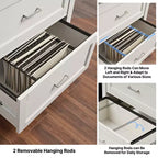29 File Storage Cabinet, White