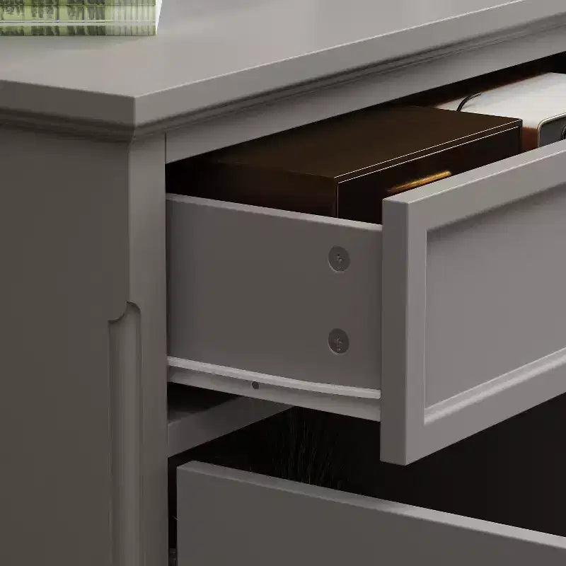 5 Drawer Horizontal Dresser Multifunctional Storage Cabinet Living Room Storage Solutions