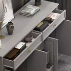 5 Drawer Horizontal Dresser Multifunctional Storage Cabinet Living Room Storage Solutions