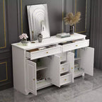 5 Drawer Horizontal Dresser Multifunctional Storage Cabinet Living Room Storage Solutions