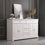 5 Drawer Horizontal Dresser Multifunctional Storage Cabinet Living Room Storage Solutions