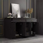 5 Drawer Horizontal Dresser Multifunctional Storage Cabinet Living Room Storage Solutions