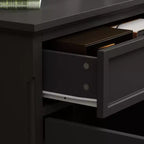 5 Drawer Horizontal Dresser Multifunctional Storage Cabinet Living Room Storage Solutions