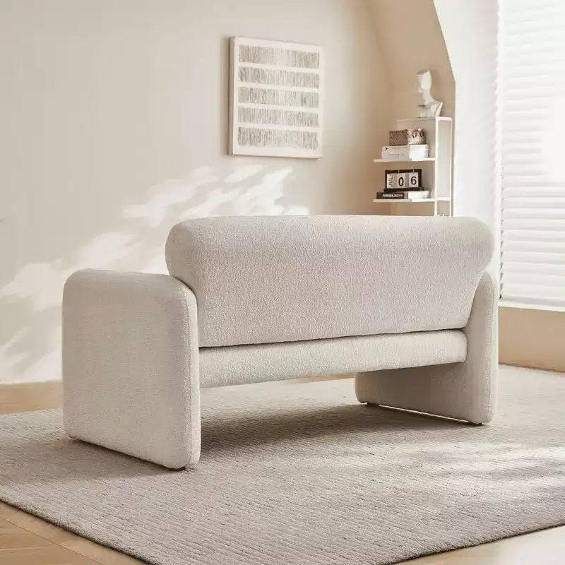 Sleeper Sofa Bed with USB, Adjustable Pull-Out Bed & Side Pocket (Velvet)