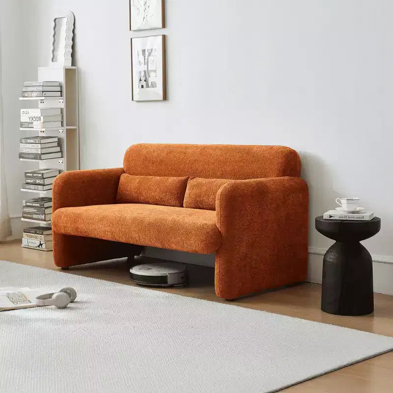 Sleeper Sofa Bed with USB, Adjustable Pull-Out Bed & Side Pocket (Velvet)