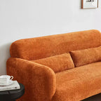 Sleeper Sofa Bed with USB, Adjustable Pull-Out Bed & Side Pocket (Velvet)