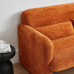 Sleeper Sofa Bed with USB, Adjustable Pull-Out Bed & Side Pocket (Velvet)