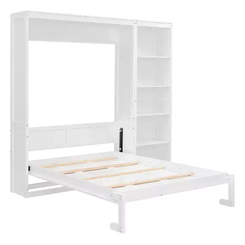 Murphy Bed Wall Bed with Shelves