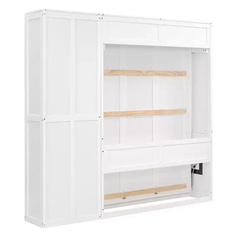 Murphy Bed Wall Bed with Shelves