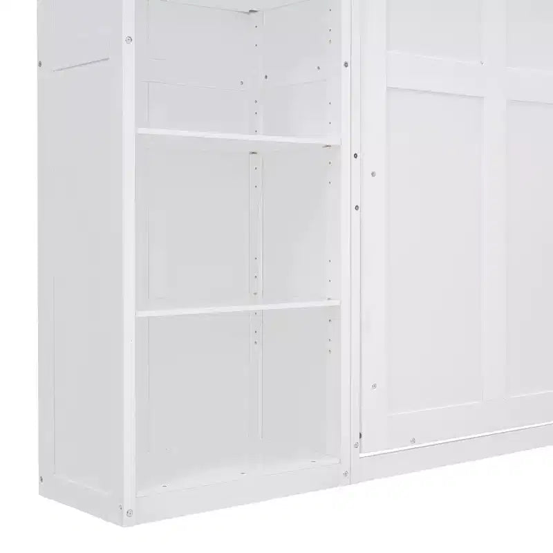 Murphy Bed Wall Bed with Shelves