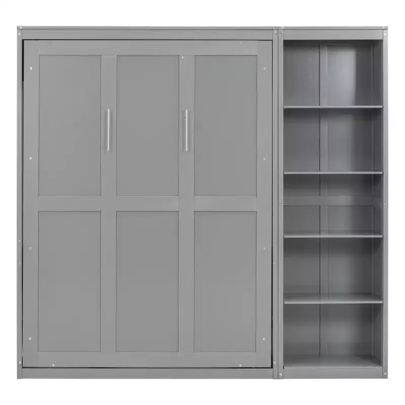 Murphy Bed Wall Bed with Shelves