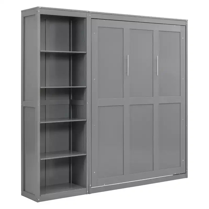 Murphy Bed Wall Bed with Shelves
