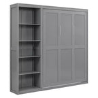 Murphy Bed Wall Bed with Shelves