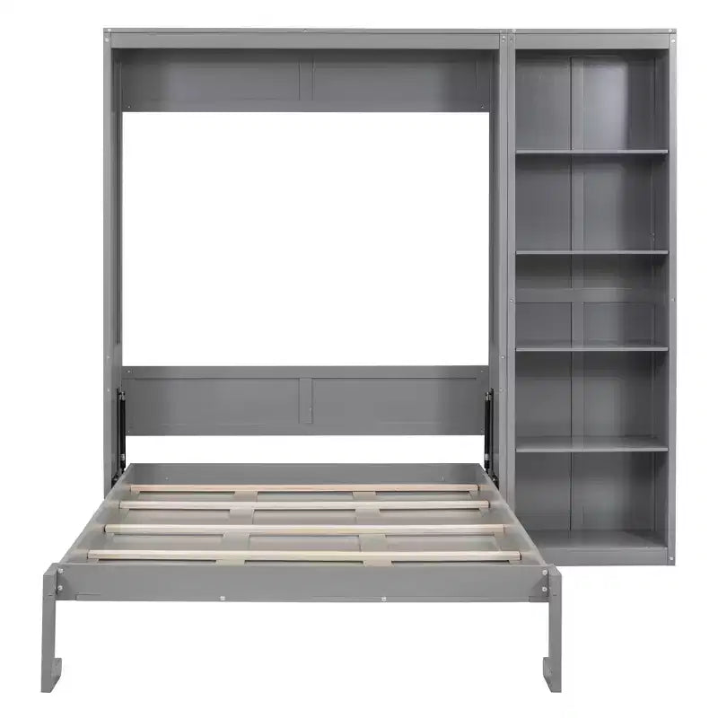 Murphy Bed Wall Bed with Shelves