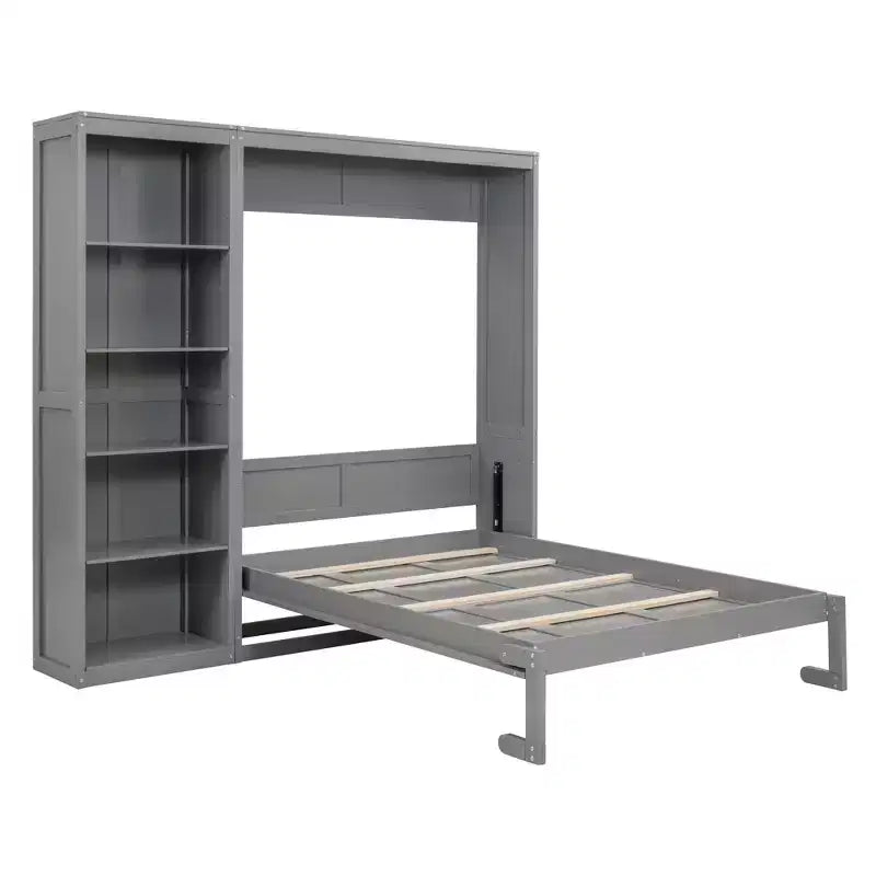 Murphy Bed Wall Bed with Shelves