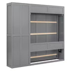 Murphy Bed Wall Bed with Shelves