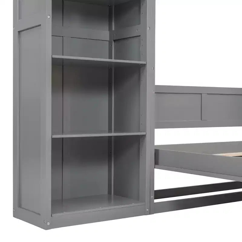 Murphy Bed Wall Bed with Shelves
