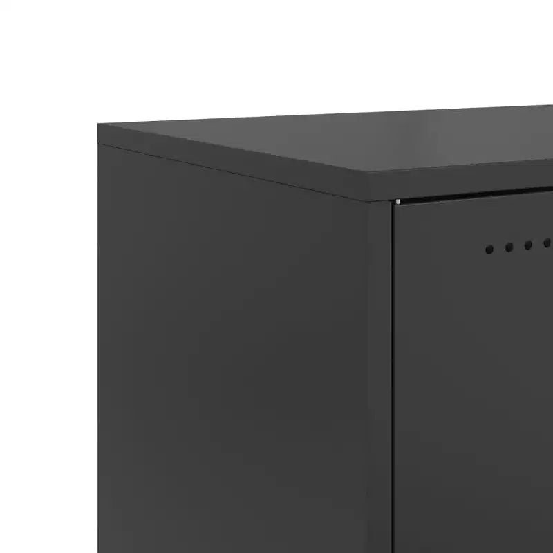 Bedside Cabinet Nightstand Side End Table Home Bedroom Furniture Steel