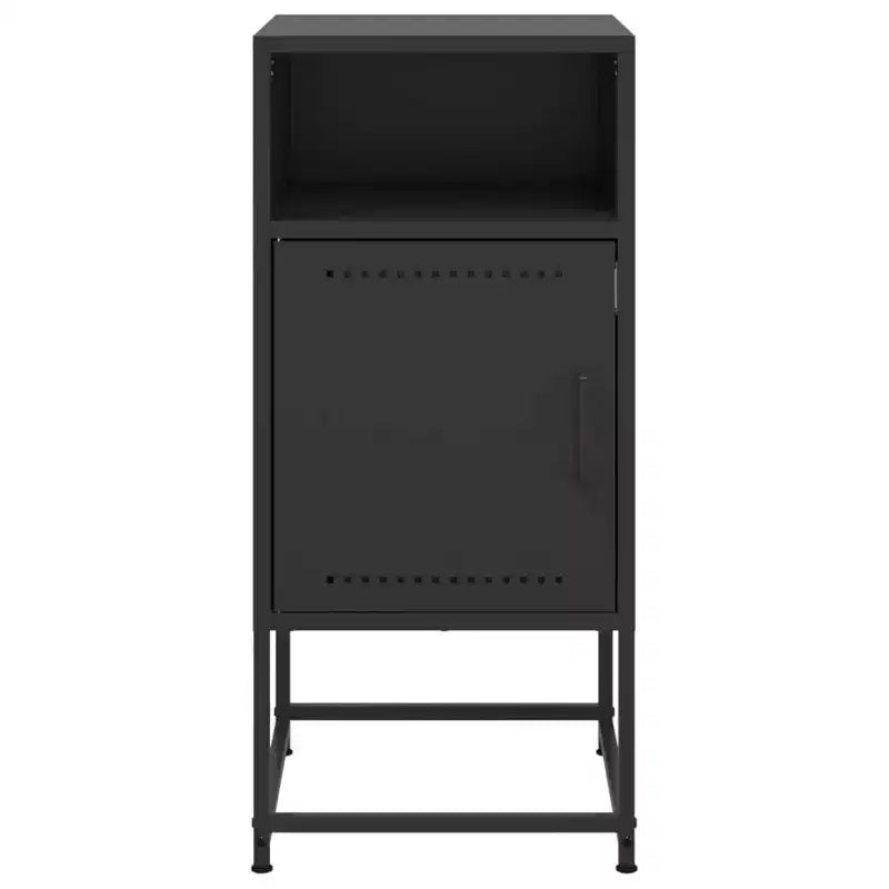 Bedside Cabinet Nightstand Side End Table Home Bedroom Furniture Steel