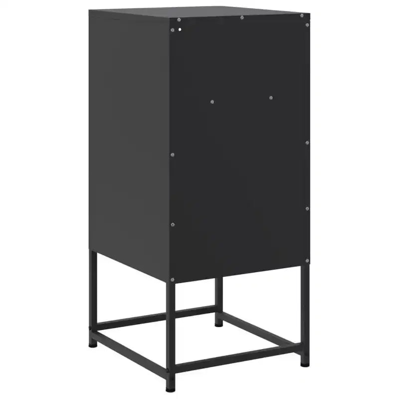Bedside Cabinet Nightstand Side End Table Home Bedroom Furniture Steel