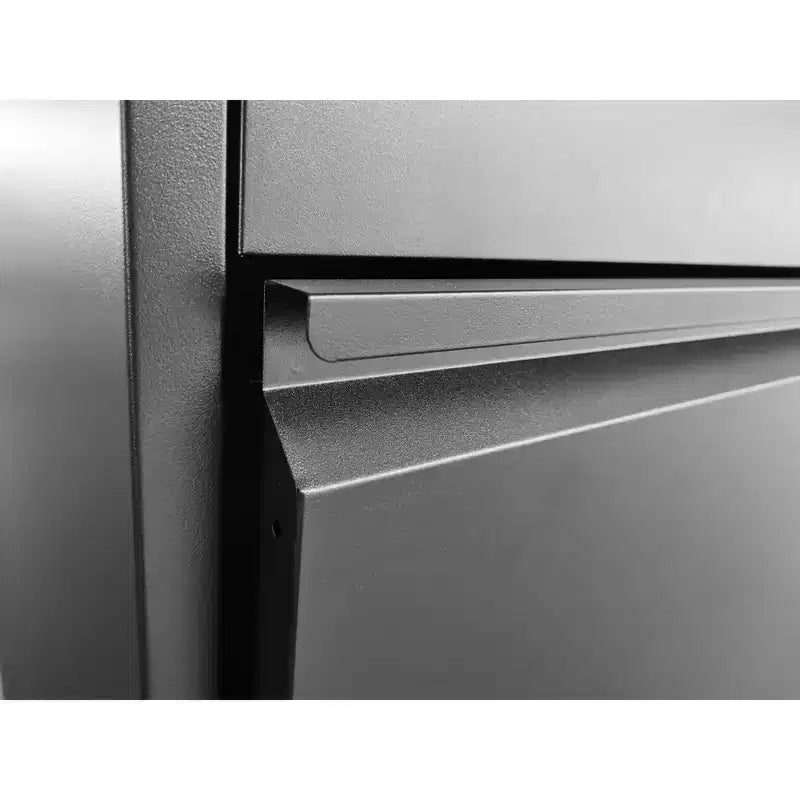 Lockable Lateral File Cabinet Heavy-Duty Metal for Home Office, Silent Full-Extension Slides, Anti-Tilt, Fits Letter/Legal/A4/F4