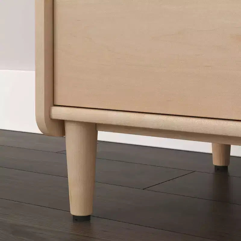 Büro-Credenza Naturahorn -: Medienständer mit verstellbarem Regal & Aktenaufbewahrung