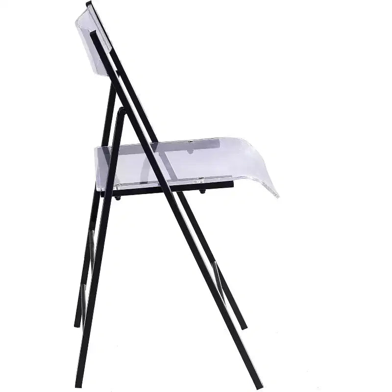 Luxury Modern Folding Chairs Acrylic Lucite