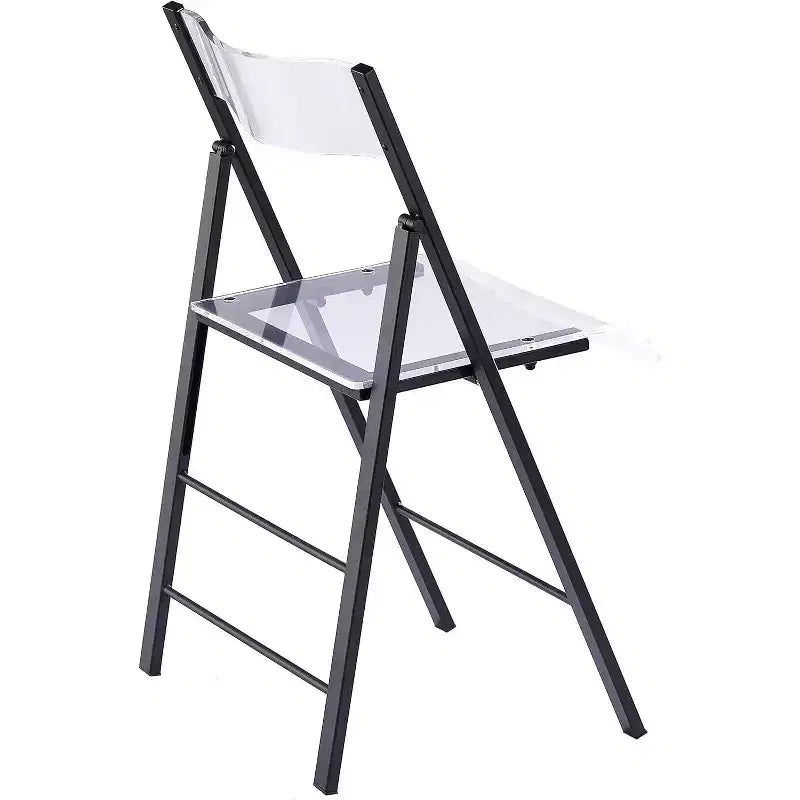 Luxury Modern Folding Chairs Acrylic Lucite