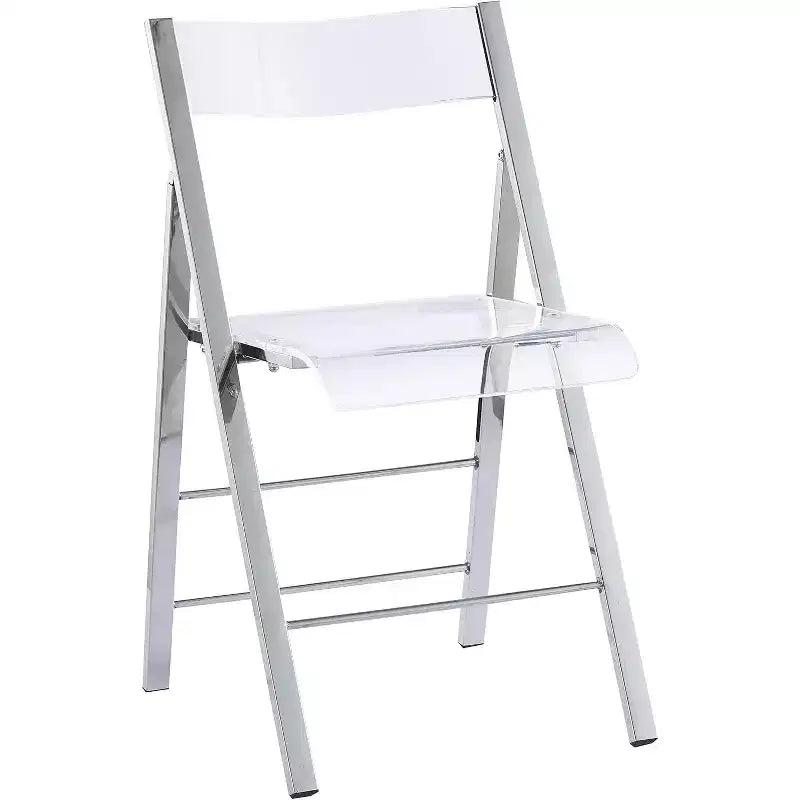 Luxury Modern Folding Chairs Acrylic Lucite