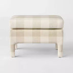 Fully Upholstered Ottoman designed with