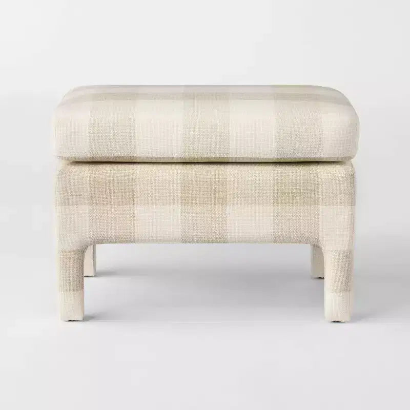 Fully Upholstered Ottoman designed with