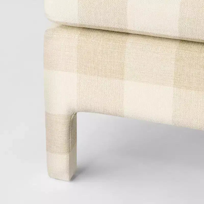 Fully Upholstered Ottoman designed with