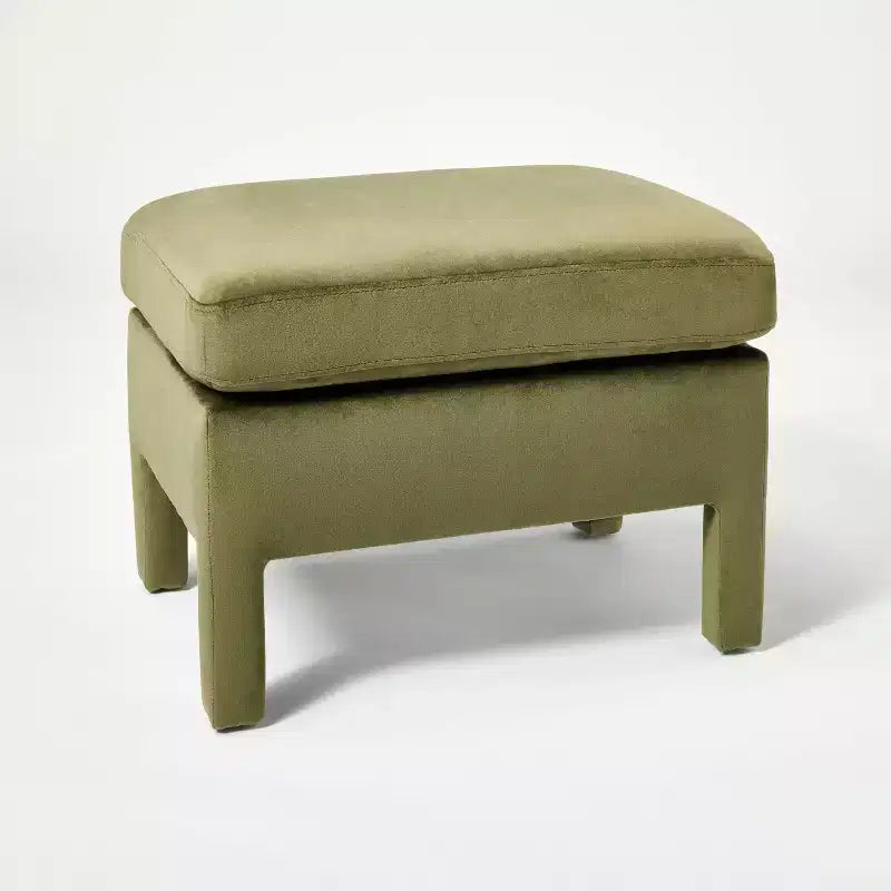 Fully Upholstered Ottoman designed with