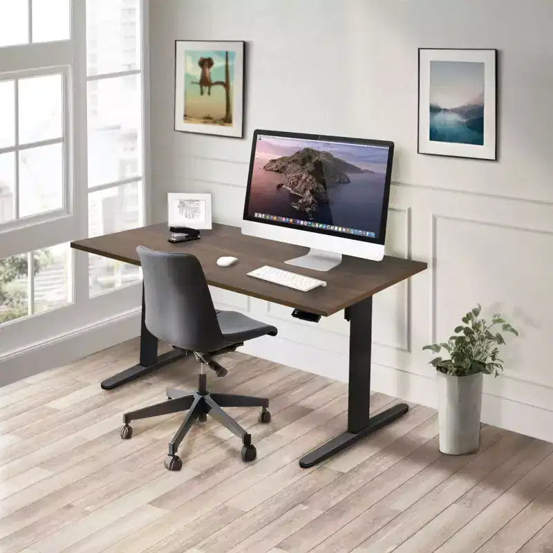 Electric Sit-Stand Desk with Tabletop