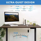 Electric Sit-Stand Desk with Tabletop