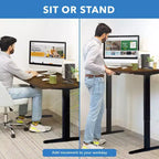 Electric Sit-Stand Desk with Tabletop
