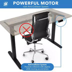Electric Sit-Stand Desk with Tabletop